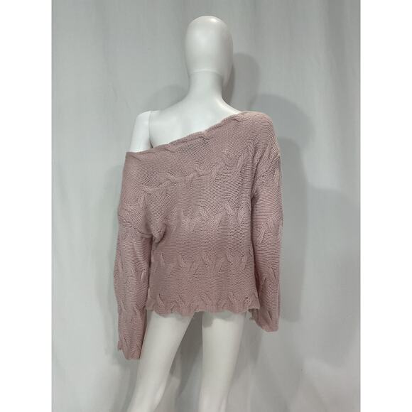 House of Harlow 1960 Pink Sweater - Picture 3 of 5